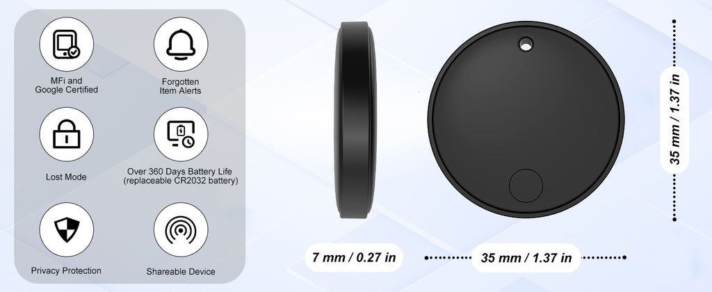 FindTag Wireless Tracker Air Tracker Smart Tags Android & iOS