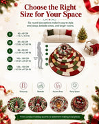 🎄3D Christmas Gnome Optical Illusion Round Rug | Fun Festive Home Decor Must‑Have⭐🏠🎁